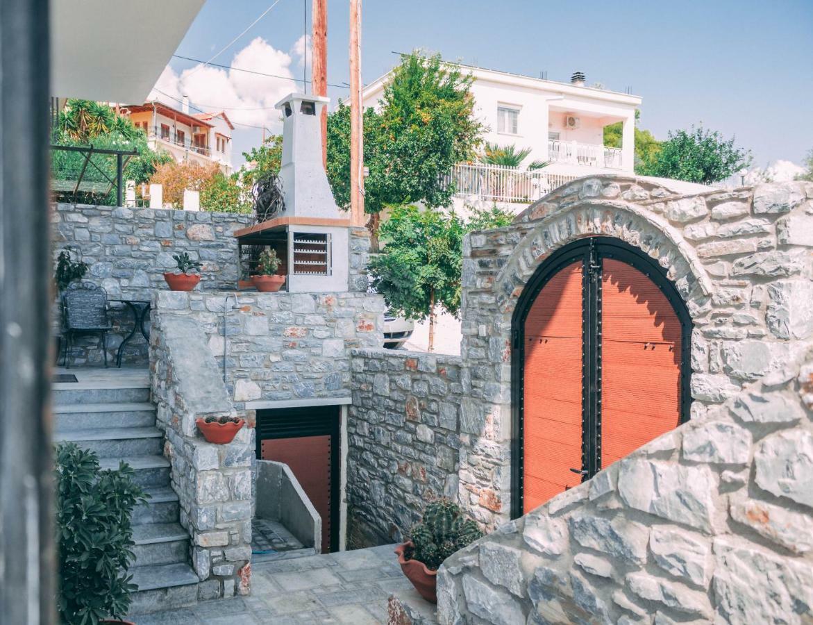 Casa di Bella Villa Volos Bagian luar foto